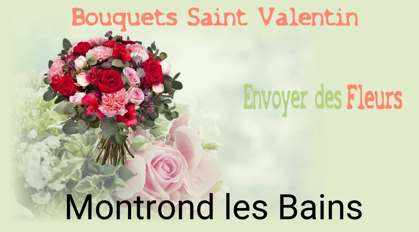 Roses de Saint-Valentin livrées à Montrond-les-Bains